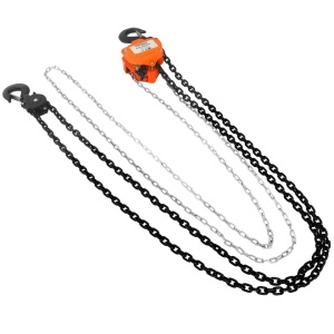 Troliu manual cu lanț KraftDele KD3501, capacitate 3T, înălțime de ridicare 3 m, pentru ridicare și coborâre sarcini grele - Img 6