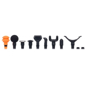 Aparat de masaj tip pistol Masaj Gun cu percutii pentru relaxare musculara cu 9 accesorii B-3081 - Img 3