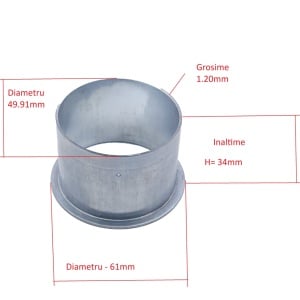 Cilindru Piston Compresor Auto De Aer Fara Ulei Nr.2624 - Img 1