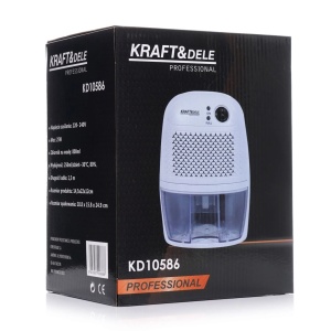 Dezumidificator 25W 230V 250ml/24h rezervor 800ml KD10586 – dezumidificator electric, 25W, 250ml, 230V, Kraft&Dele