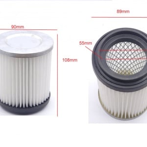 Filtru pentru separator de cenusa HEPA 90mm NR.1285 - Img 1