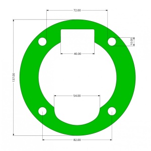 Garnitura cap compresor piston 95mm – compresor de aer
