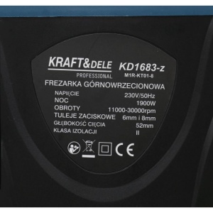 Masina de Frezat Verticala Oberfreza 1900W KraftDele KD1683-Z - Img 6