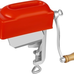 Mașină manuală pentru frăgezirea și întinderea cărnii KraftDele KD4193, cu prindere pe blat și role de lucru - Img 4