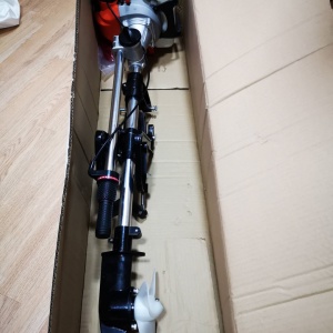 Motor termic barca 2 timpi 4 KW/ 5.2 CP cisma reglabila DEGET V60245 RESIGILAT – echipament profesional, 4kW