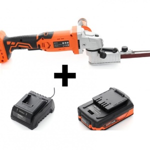 Polizor banda ingusta 18V Li-Ion KRAFTDELE PRO-SERIES KD1774 2000mAh - Img 1