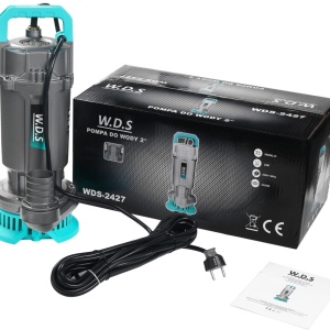 Pompă profesională W.D.S. WDS2427 – 3200W, 30.000 L/h, Fontă, 2 inch, Apă Curată/Murdară - Img 10
