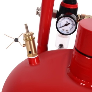 Sablator pneumatic 19L XD5879 – aparat de sablare cu furtun și suport mobil - Img 8