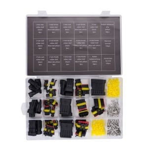 Set 424 elemente, conectori electrici ermetici senzori auto KD10494 KraftDele - Img 1