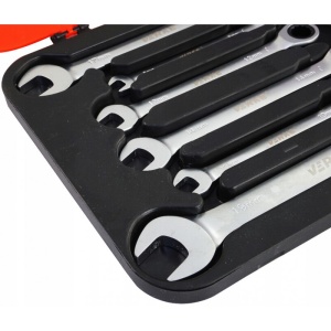 Set chei inelare articulate cu clichet 7 piese VERKE V35400 - Img 4