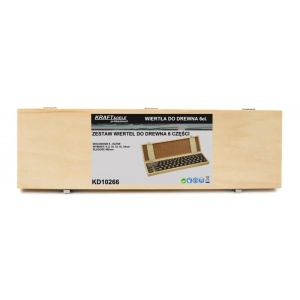 Sfredele pentru lemn 6-18mm 6 burghie KraftDele KD10266 TBC - Img 4