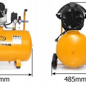 Compresor de aer 100L, 2T, debit 530 l/min, profesional – XM88003 - Img 5