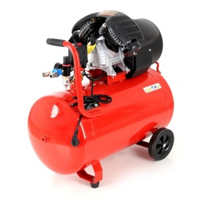 Compresor de aer industrial 100litri, 2 cilindri, 3kW, 220V KD1483 – compresor de aer, 3kW, 220V, Kraft&Dele