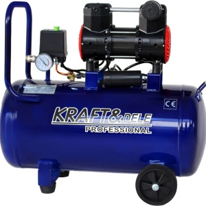 Compresor Fără Ulei 50L 1500W 8 Bar – Silențios, Aer Curat, Ideal pentru Atelier & Barbershop | KRAFT&DELE KD4092