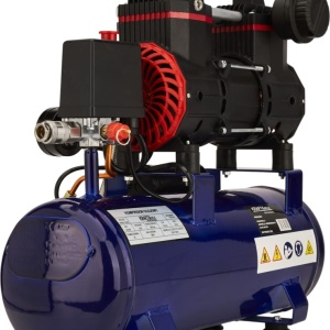 Compresor Fără Ulei 9L 1200W 155L/min – Compact, Silențios și Ușor de Transportat | KraftDele KD2127 - Img 2