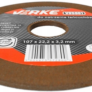 Disc abraziv pentru masina de ascutit lanturi , grosime 3.2x22.2x107 mm V95001 – echipament profesional