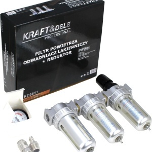 Filtru de aer cu separator de apă și regulator de presiune CD5851 pentru instalații pneumatice și vopsire - Img 9