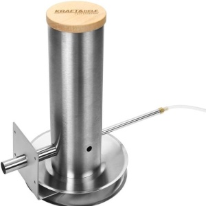 Generator de fum pentru afumătoare XD4125, inox, 230V, 4W, reglaj flux aer, pentru afumare uniformă - Img 2
