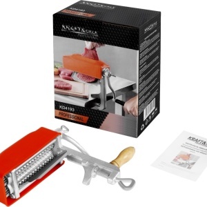 Mașină manuală pentru frăgezirea și întinderea cărnii KraftDele KD4193, cu prindere pe blat și role de lucru - Img 11