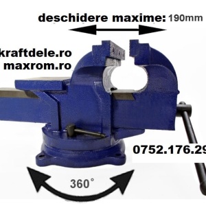 Menghina triaxiala rotativa cu nicovala 200 mm KraftDele KD1104 TBC – echipament profesional, Kraft&Dele