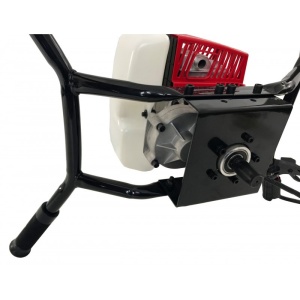 Motoforeza de pamant 3.3CP motor 2 timpi VERKE 62cc V90042 CUPLU MARE – echipament profesional