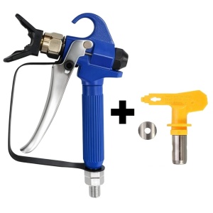 Pistol pentru pompa de vopsit airless CD2170, 248 bar, cu filtru și protecție duză RAC V