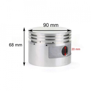 Piston pentru cap compresor diametru 90 mm B-ACB2090 Barracuda - Img 2