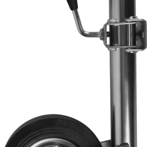 Roată de sprijin pentru remorcă XD469 cu colier de prindere, capacitate 150 kg, roată 200 mm - Img 7