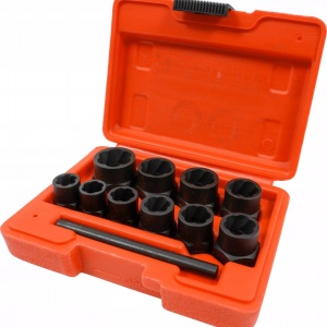 Set extractoare pentru suruburi rupte 10 elemente 3/8" V86481 - Img 1