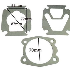 Set garnituri cap compresor cilindru de 70mm (3buc/set) CH034 – compresor de aer