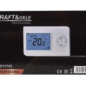 Termostat de cameră wireless KraftDele KD11745, regulator de temperatură programabil pentru centrală și sisteme de încălzire - Img 9
