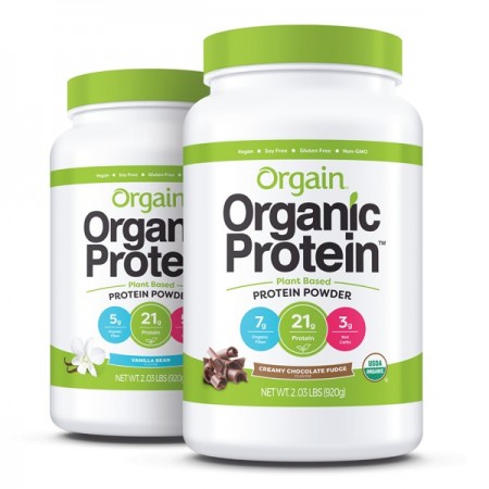 Orgain organic plant protein powder