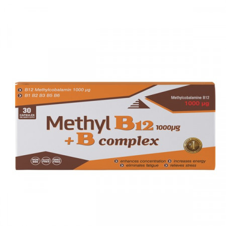 Methyl B12 1000 µg + B complex, vitamin B12