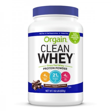Orgain Whey protein powder, 828 g