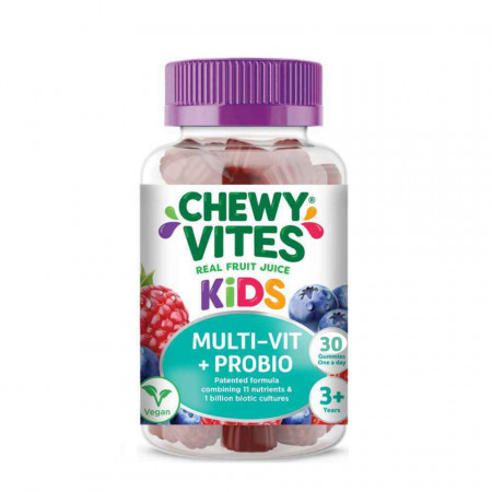Chewy Vites Kids Multi-Vit + Probio, 30 kom - USKORO