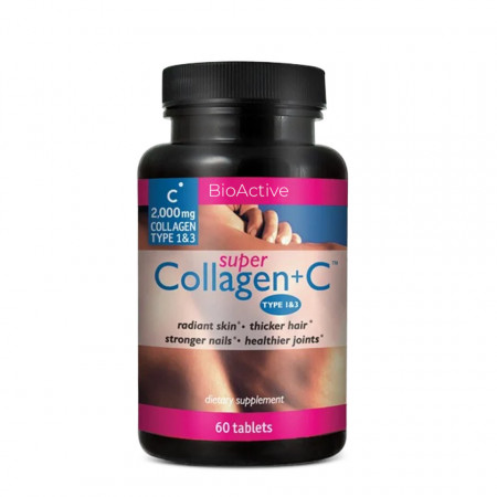 Super Collagen + C, collagen tablets (60 tablets)