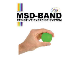 MSD silicone hand strengthening ball, green