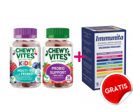 Paket za putovanje - Chewy Vites probiotici za decu i odrasle + GRATIS Immunita