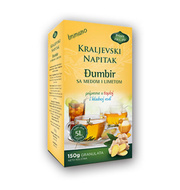''Kraljevski napitak’’, ("Royal drink") ginger drink with honey and lime