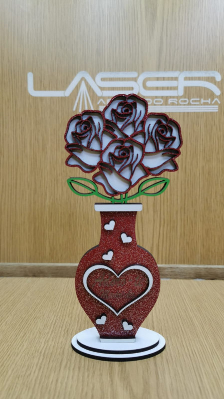 Jarra Com Rosas