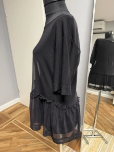 Bluză Guess din plasă cu volane – mărimea M–L - Img 2