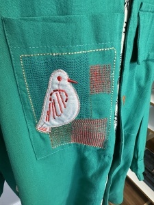 Cămașă-Rochie Artizanală din Pânză de Bumbac - Img 2