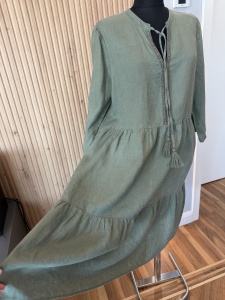 Rochie Kaki din in - Img 2