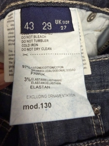 Blugi Trussardi Jeans – mărimea 29 - Img 5
