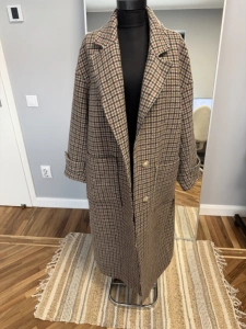 Palton oversize H&M din lână Manteco – mărimea S