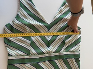 Rochie maxi cu dungi verzi - Img 5