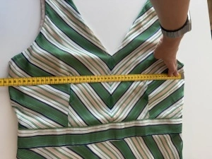 Rochie maxi cu dungi verzi - Img 5