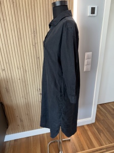 Rochie neagră din in – mărimea S - Img 2