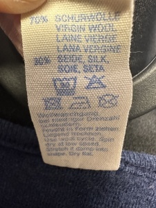 Tricou de corp lână și mătase – mărimea XS–S - Img 3