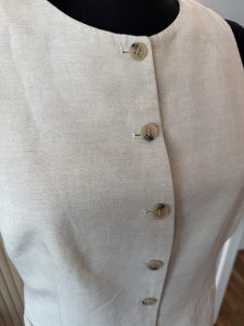 Vestă mix de in, H&M – mărimea S - Img 2